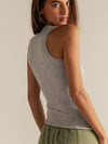 Free People Intimately So Soft Seamless Modal Tank in Heather Gray