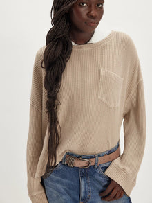  Free People We the Free Dawson Pocket Thermal in Smooth Stone