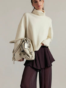 Free People Sigma Turtleneck in Coconut Milk