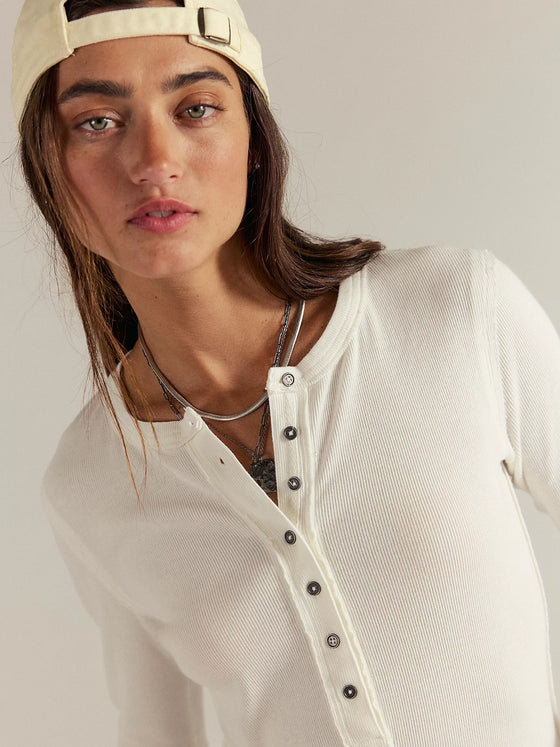 Free People Jamie Henley in Ivory white