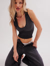 Free People Movement Clean Slate Tank in Black