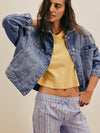 We the Free Opal Swing Denim Jacket in Cowboy Romance