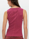Free People Jamie Henley Tank in Sangria
