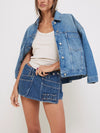 We the Free Opal Swing Denim Jacket in Cowboy Romance