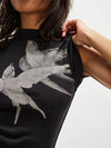 Birds in Flight Tee in Black