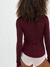 Free People Going Places Cardi in Acai