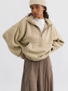 Free people Banks Pullover in Dancing Wind