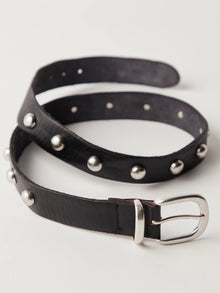  Free People Rhodes Stud Belt in Black