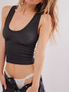 Free People Movement Clean Slate Tank in Black