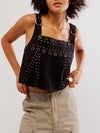 Free People Rikki Studded Top