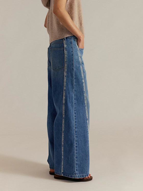 We the Free On The Edge Wide Leg in Tipping Point 