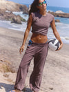 Free People Hot Shot Crossover Set in Dark Espresso