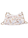 Urban Expressions Opalite Evening Bag in Ivory
