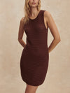 Varley Shane Knit Dress in Ironwood