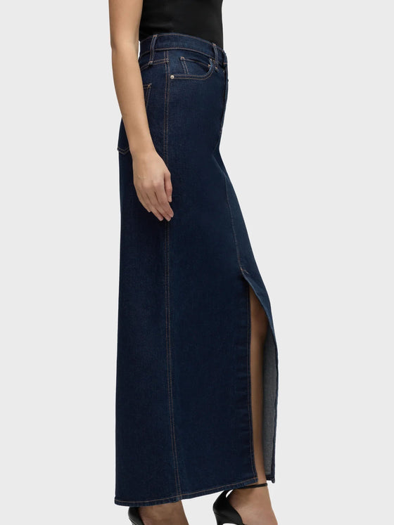 Hudson Jeans Reconstructed Skirt Maxi in Eve