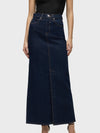 Hudson Jeans Reconstructed Skirt Maxi in Eve