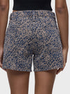 Hudson Jeans Devon Boyfriend Short in Indigo Leopard