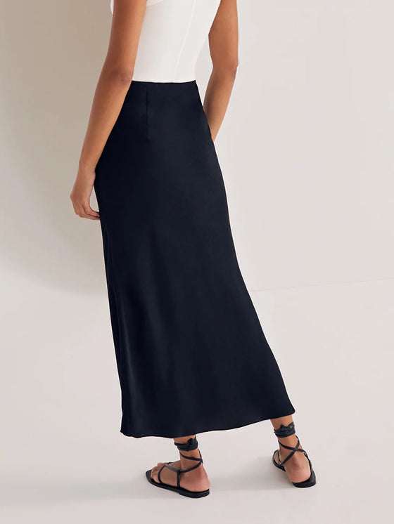 Favorite Daughter The Favorite Skirt in Black midi