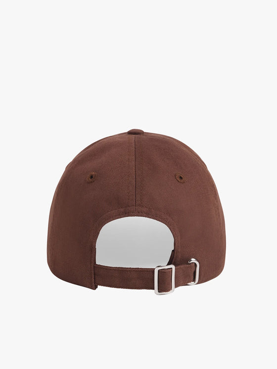 Favorite Daughter Classic Logo Baseball Hat in Brown White