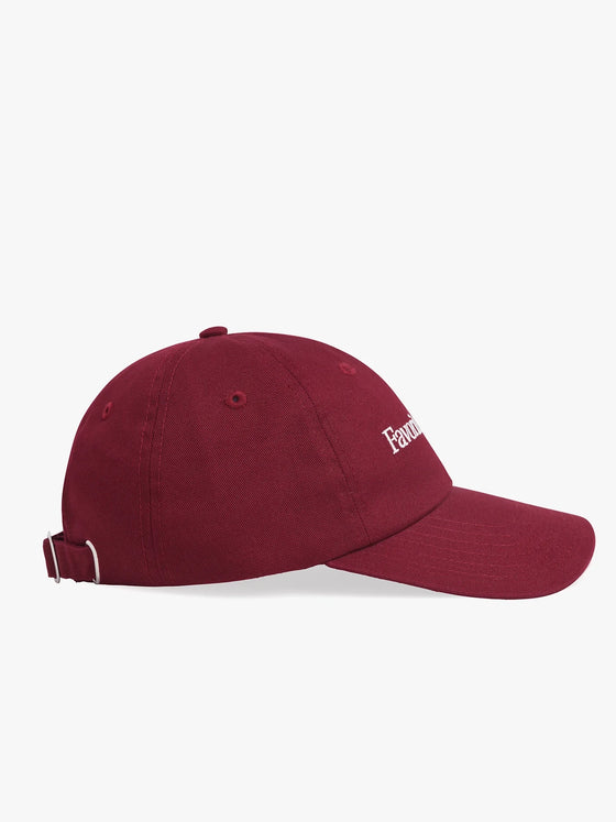 Favorite Daughter Classic Logo Baseball Hat in Sangria nights