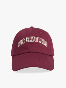  Favorite Daughter The Favorite Baseball Hat in Burgundy