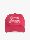 Favorite Daughter's The Script Logo Baseball Cap in Brick Red
