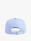 Stripe Logo Baseball Cap in Blue/White Stripe