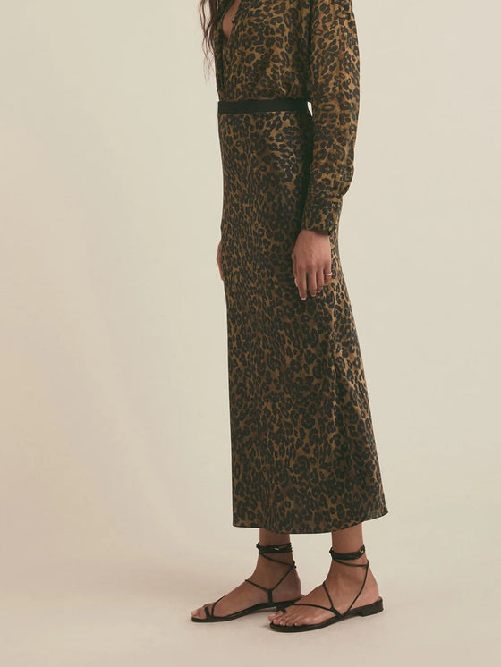 Favorite Daughter The Josie Skirt in Leopardo cheetah