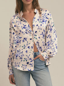  Favorite Daughter The Lauren Top in Pretty in Pink Floral