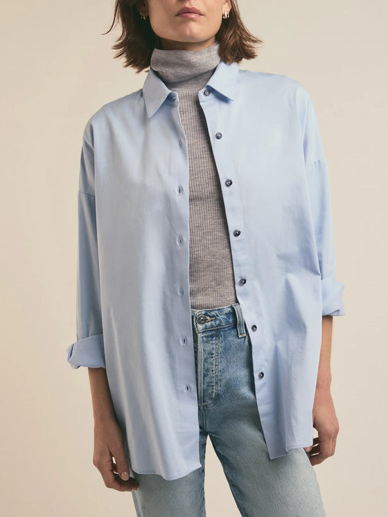 Favorite Daughter The Ex-Boyfriend Shirt in Powder Blue