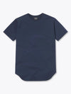 Cuts AO Elongated Tee in pacific blue