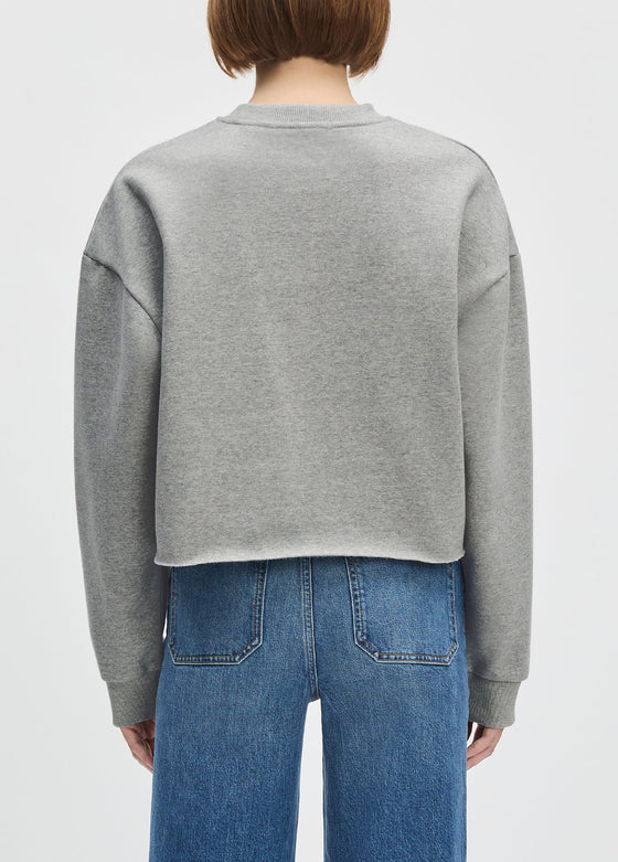 The Cropped Collegiate Sweatshirt