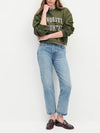 The Cropped Collegiate Sweatshirt