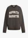Favorite Daughter The Collegiate Sweatshirt in Coffee Gardenia