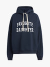 Favorite Daughter The Collegiate Hoodie in navy