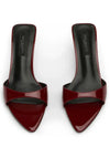 Tony Bianco's Fiesta Bordeaux Patent Heels