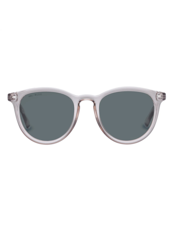 Fire Starter - Stone Polarized Uni-Sex Round Frames Le Specs Sunglasses 
