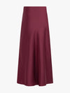 Favorite Daughter The Suzy Skirt in Sangria Nights wine silk