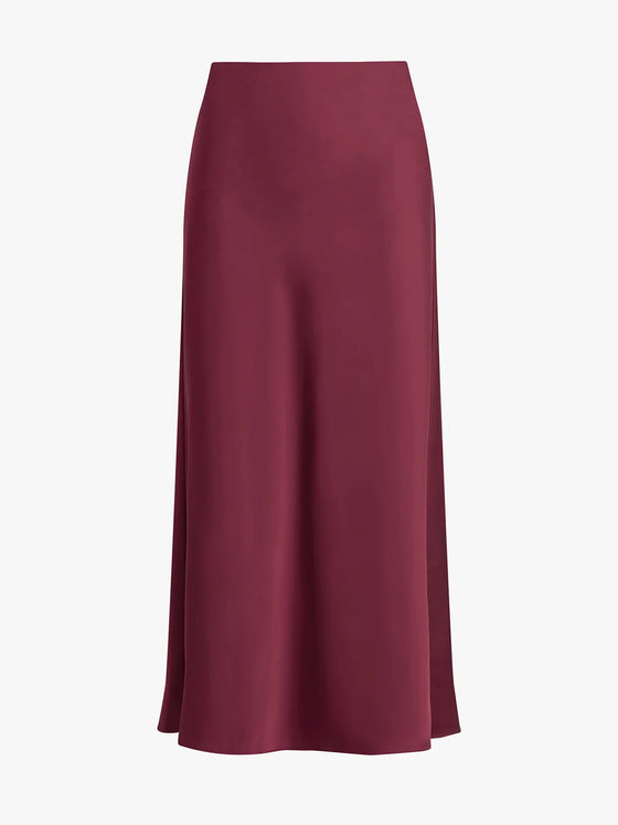 Favorite Daughter The Suzy Skirt in Sangria Nights burgundy