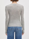 Favorite Daughter Take It Easy Long Sleeve Top in Heather Grey