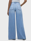 Hudson Jeans James Accent Hardware Wide Leg in One Wish