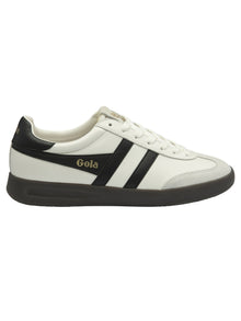  Gola Women's Cyclone Leather Sneaker in White/Black/Dark Gum