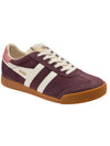 Gola Elan Sneaker in Windsor Wine/Off White/Coral Pink