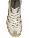 Gola Viper Leather Sneaker in Off White/Bone/Light