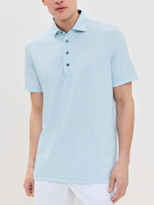  Greyson Arrowhead Polo in Topaz