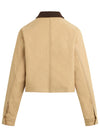 Hudson Jeans Chore Jacket in Blank Canvas