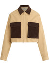 Hudson Jeans Chore Jacket in Blank Canvas