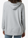 Vuori Halo Oversized Hoodie Pale Grey Heather