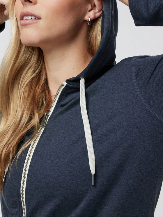 Vuori Halo Performance Hoodie Midnight Heather