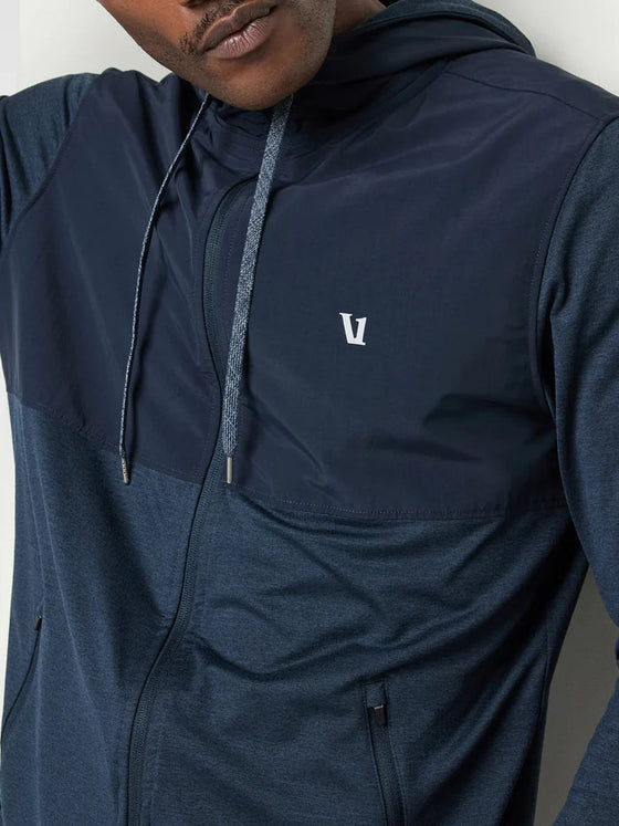 Vuori Sunday Element Jacket in Ink Heather